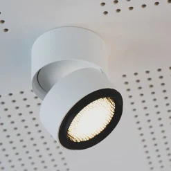 LOOM DESIGN Ray LED-loftspot Ø9,3cm 13W hvid