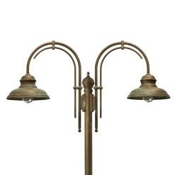 Luca lygtepæl, 2 lyskilder med dobbelt bue