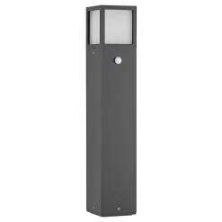 Lucande Dewari vejlampe, bevægelsessensor, E27, 65 cm, IP54