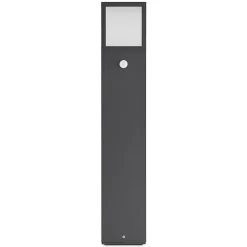 Lucande Dewari vejlampe, bevægelsessensor, E27, 65 cm, IP54