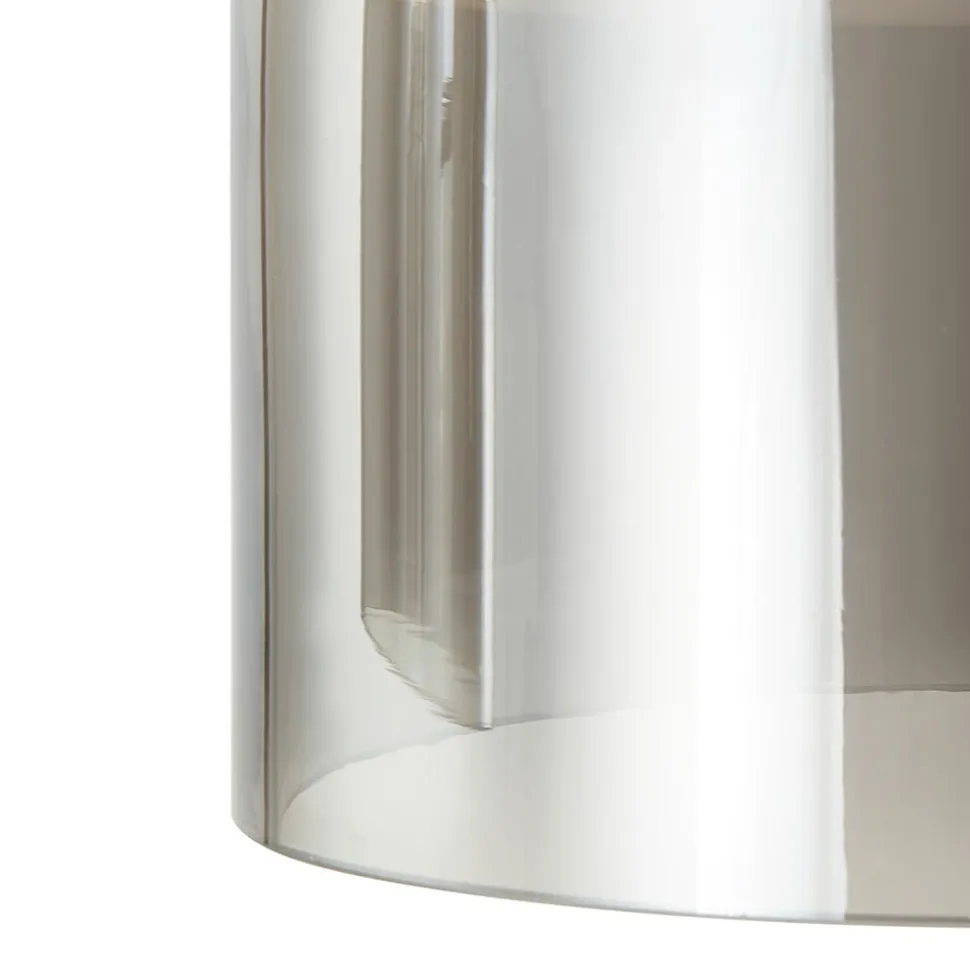 Lucande Diano hængelampe, røggrå, version med 4 lyskilder