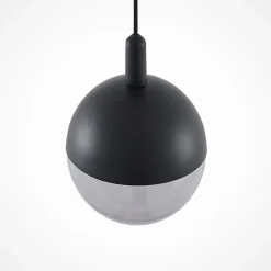Lucande Dustian pendellampe, glaskugle