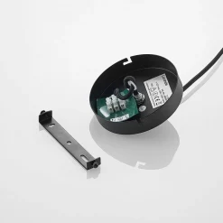 Lucande Dustian pendellampe, glaskugle