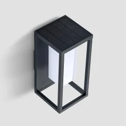 Lucande Eliel LED-solcellevæglampe