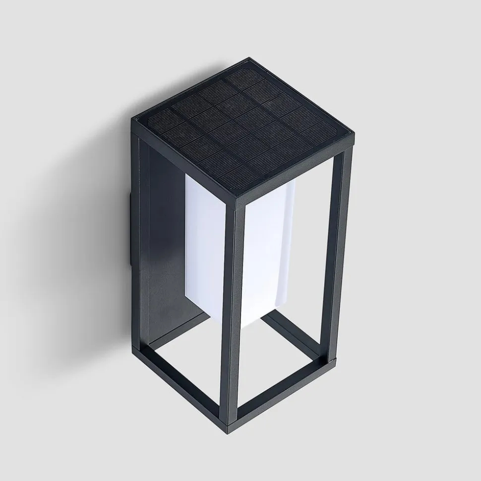 Lucande Eliel LED-solcellevæglampe