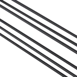 Lucande Evelis LED-vejlampe, sort, aluminium, sensor