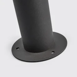 Lucande Fenia LED-vejlampe, 100 cm, sensor, IP54, antracit