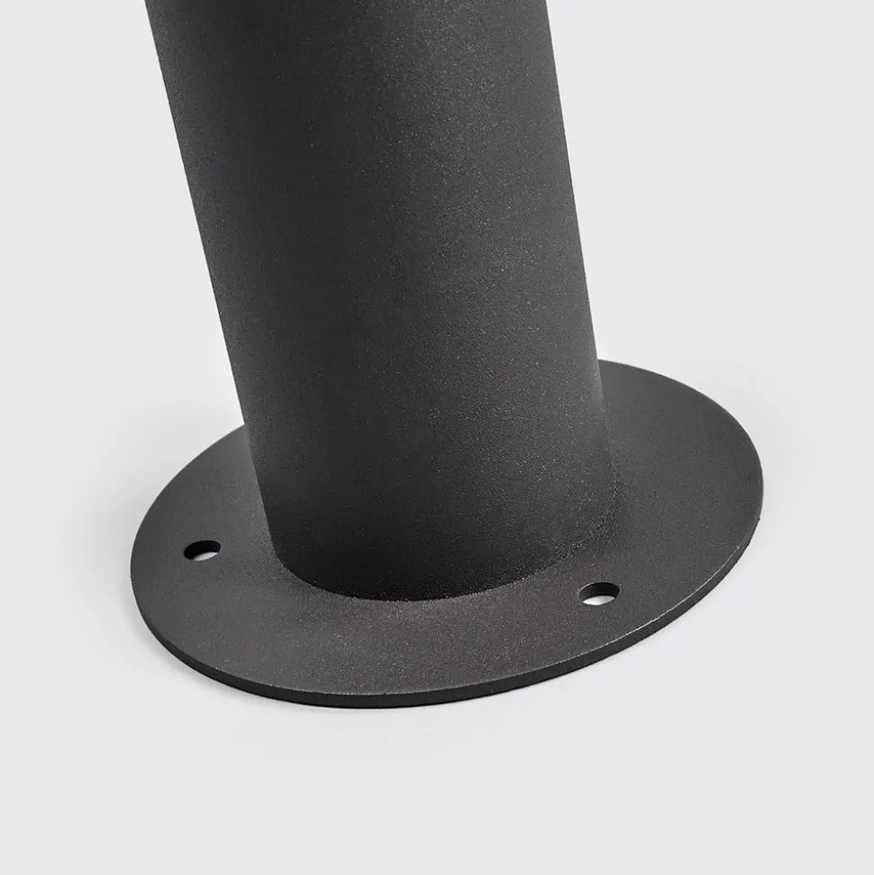 Lucande Fenia LED-vejlampe, 100 cm, sensor, IP54, antracit