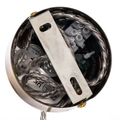 Lucande Freylin pendel, 1-lys, rav, glas, 6 cm