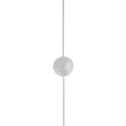 Lucande Gulvlampe Diborah, røggrå, glas, 150 cm, G9