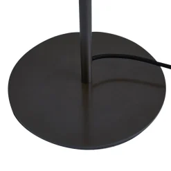 Lucande gulvlampe Nysira, grå metallic, 2 lyskilder