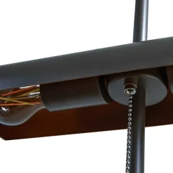 Lucande gulvlampe Nysira, grå metallic, 2 lyskilder