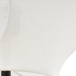 Lucande gulvlampe Tovina, tekstil, hvid, højde 165 cm