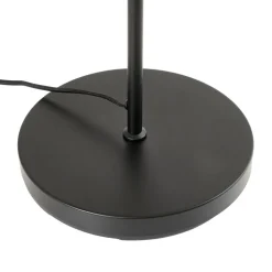 Lucande gulvlampe Tovina, tekstil, hvid, højde 165 cm