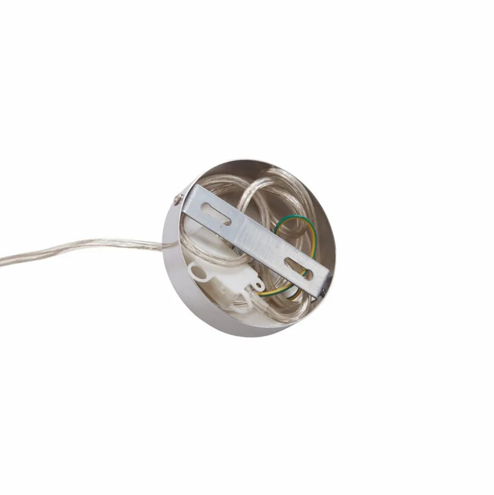 Lucande hængelampe Diborah, Ø 40 cm, farvet, glas, G9