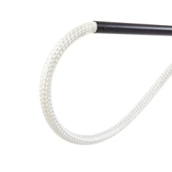 Lucande hængelampe Kisune, sort/hvid, metal