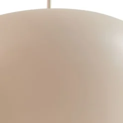 Lucande hængelampe Malisa, beige, 3 lyskilder, metal, 90 cm