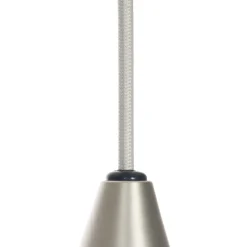 Lucande hængelampe Sharvil, 3 lyskilder, hvid, glas, 97 cm