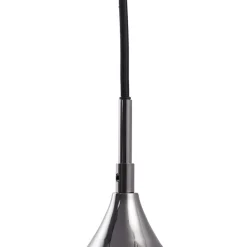 Lucande Jarven hængelampe, 3 lyskilder, sort, glas