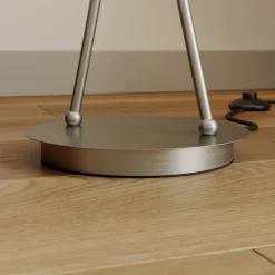 Lucande Juljana gulvlampe, 2 lk., stofskærme