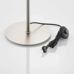 Lucande Kaiya gulvlampe med glasskærm