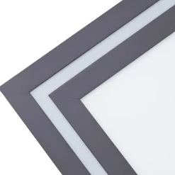 Lucande LED loftlampe Leicy, sort, 124 cm, RGB, CCT