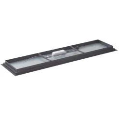 Lucande LED loftlampe Leicy, sort, 124 cm, RGB, CCT