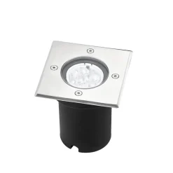 Lucande LED nedgravningslampe Ava, 12 cm x 12 cm, IP67