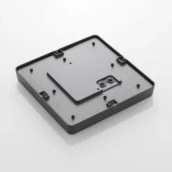 Lucande LED udendørs loftlampe Sora, kantet, sensor, IP54