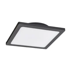 Lucande LED udendørs loftlampe Mabella, 23 cm, antracit