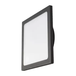 Lucande LED udendørs loftlampe Mabella, 23 cm, antracit