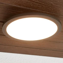 Lucande LED udendørs loftlampe Malena, bevægelsessensor, IP65