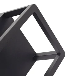 Lucande LED udendørs væglampe Thorvid, højde 26 cm, sort