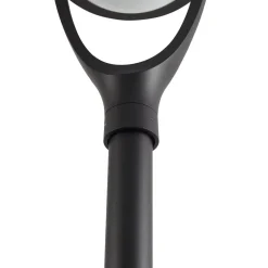 Lucande LED udendørslampe Filor, sort, aluminium, 250 cm