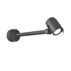 Lucande LED udendørsspot Beatrix, 58 cm, antracit, aluminium