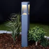 Lucande LED-gadelampe Annika, antracit, metal, 80 cm
