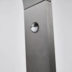 Lucande LED-gadelampe Juvia, 100 cm, bevægelsessensor, IP54