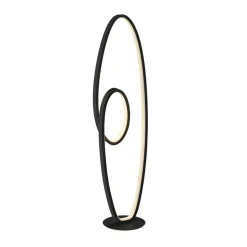 Lucande LED-gulvlampe Bronwyn, 122 cm, antracit, aluminium