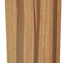 Lucande LED-gulvlampe Silja, 101 cm, træ, resin, 3000K