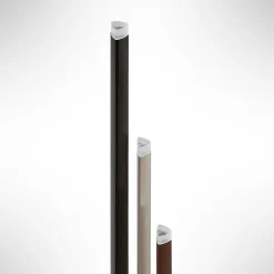 Lucande LED-gulvlampe Stoika, 150 cm, 5 lyskilder, metal