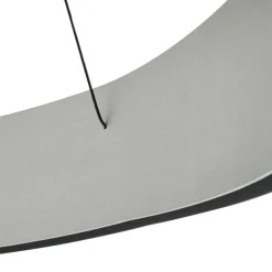 Lucande LED-hængelampe Daelor, sort/alu, CCT, dæmpbar