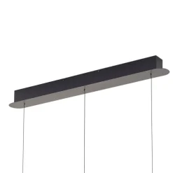 Lucande LED-hængelampe Joran, 3 lyskilder, hvid, glas