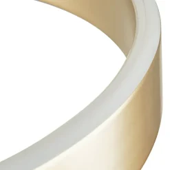 Lucande LED-hængelampe Tindra, Ø 40 cm, guld, dæmpbar