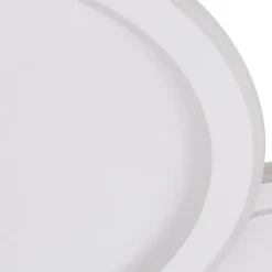 Lucande LED-loftlampe Diala, hvid, metal, 96 cm