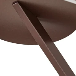 Lucande LED-loftlampe Eldra, kaffebrun, Ø 55 cm, CCT