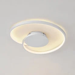 Lucande LED-loftlampe Enesa, Ø 46 cm, 2.700 K, dæmpbar