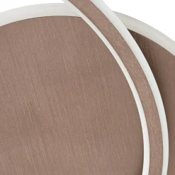 Lucande LED-loftslampe Circulo, kaffebrun, CCT, dæmpbar