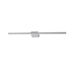 Lucande LED-spejllampe Kivana, krom, metal, 90 cm, IP44