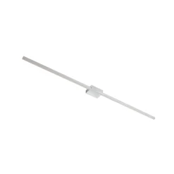 Lucande LED-spejllampe Kivana, krom, metal, 120 cm, IP44