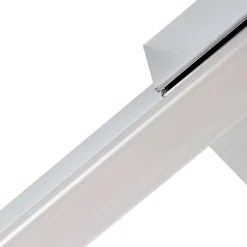 Lucande LED-spejllampe Kivana, krom, metal, 120 cm, IP44